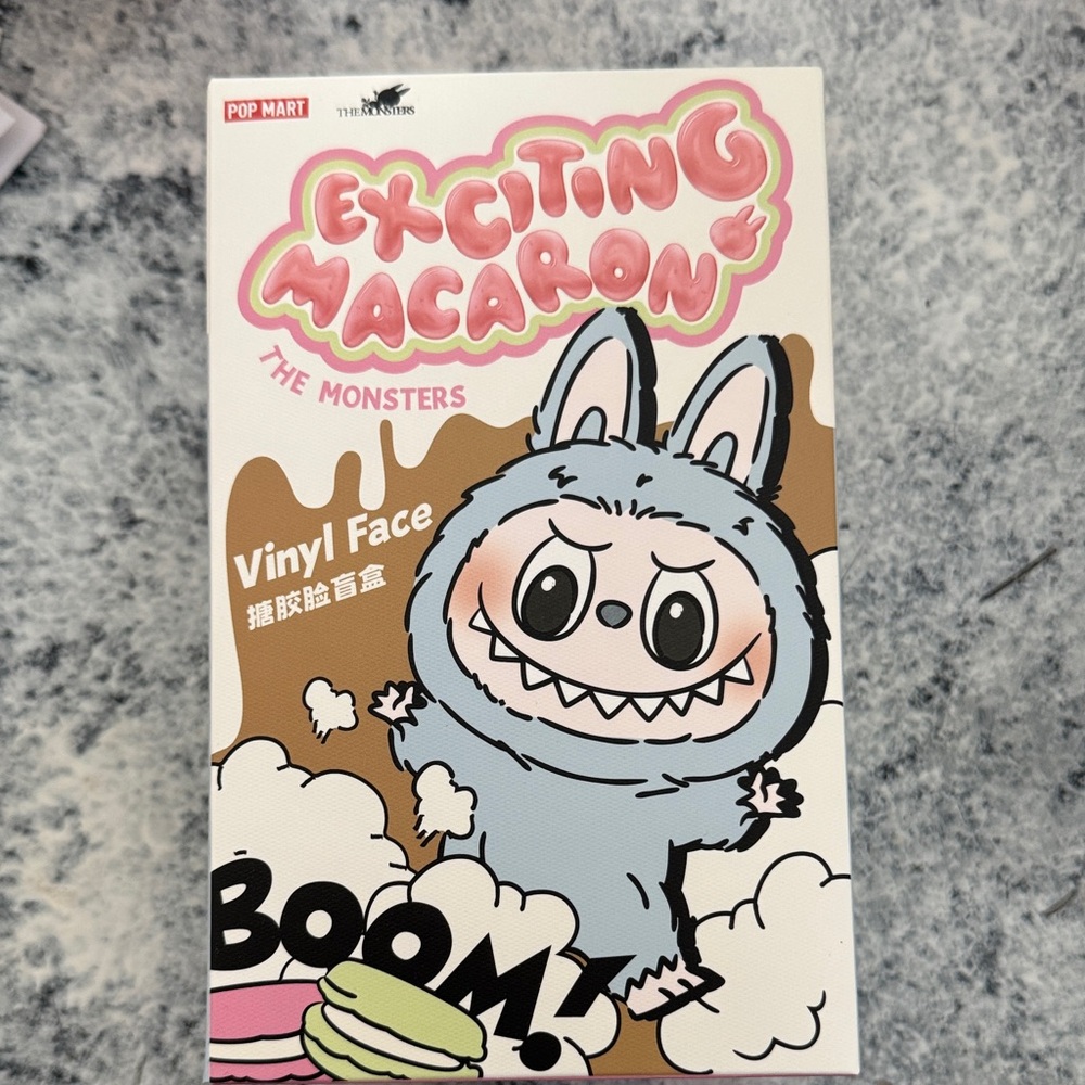 Pop Mart Exciting Macaron labubu confirmed soymilk
